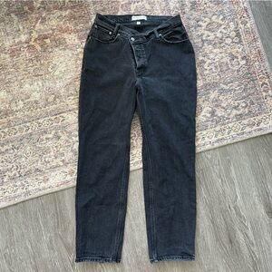 Abercrombie & Fitch High Rise Black Jeans